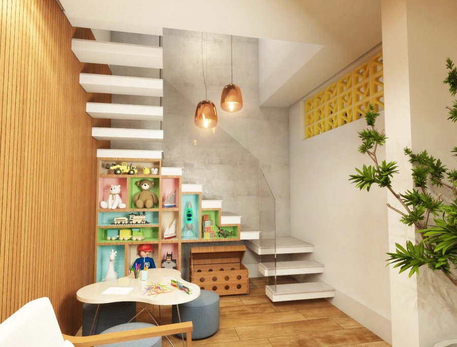 Aproveitamento de escada