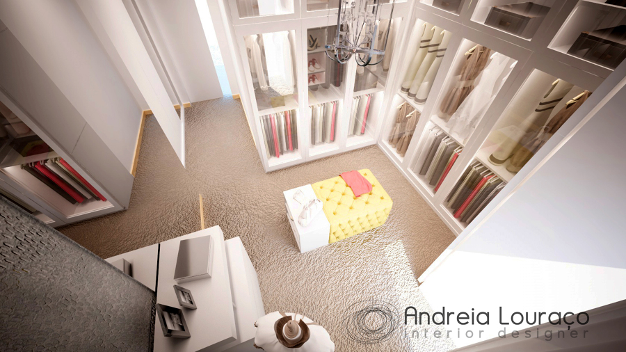 Closet pela Designer Andreia Louraço