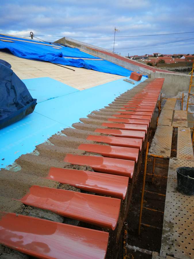 Cobertura isolamento termico