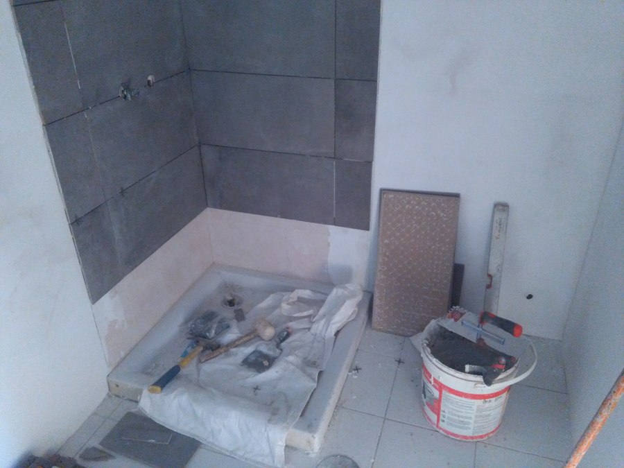 Colocação de azulejo