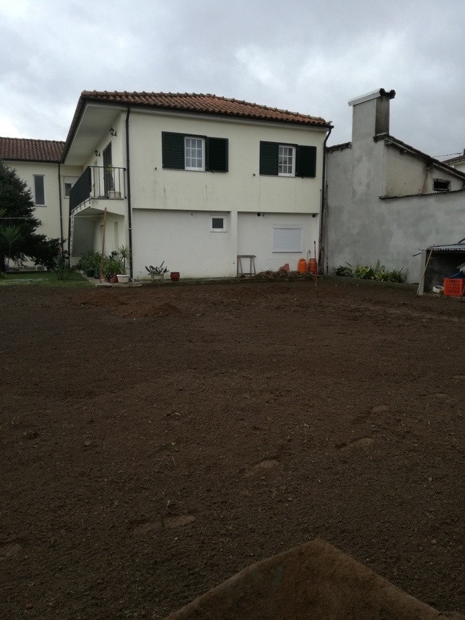 Construção de jardim