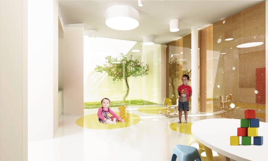 Creche Infantil - Área polivalente