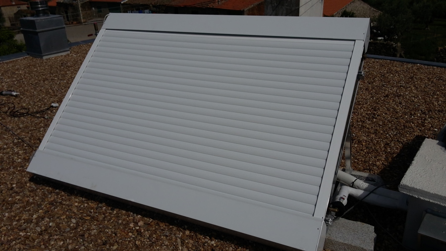 Estore para protecção de painel fotovoltaico 