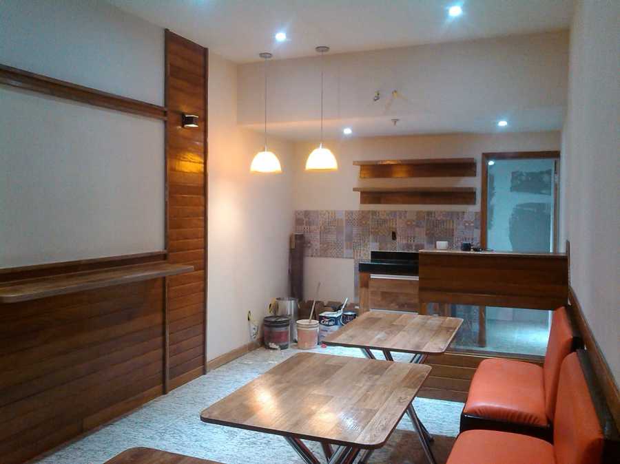 Iluminação da cafeteria