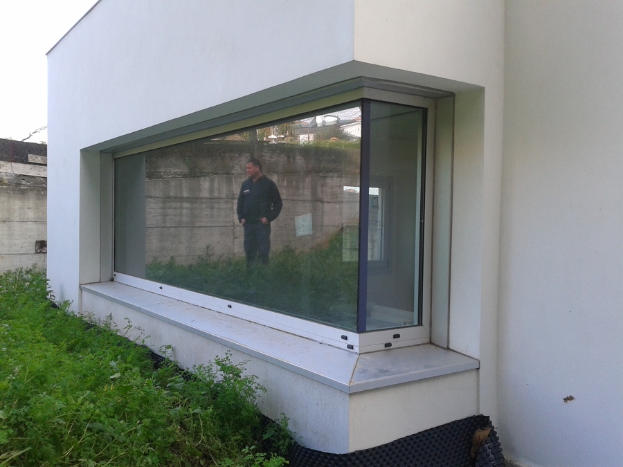 Janelas em aluminio da Série COR 70