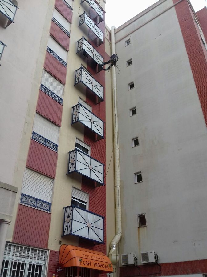 Lavagem em andamento