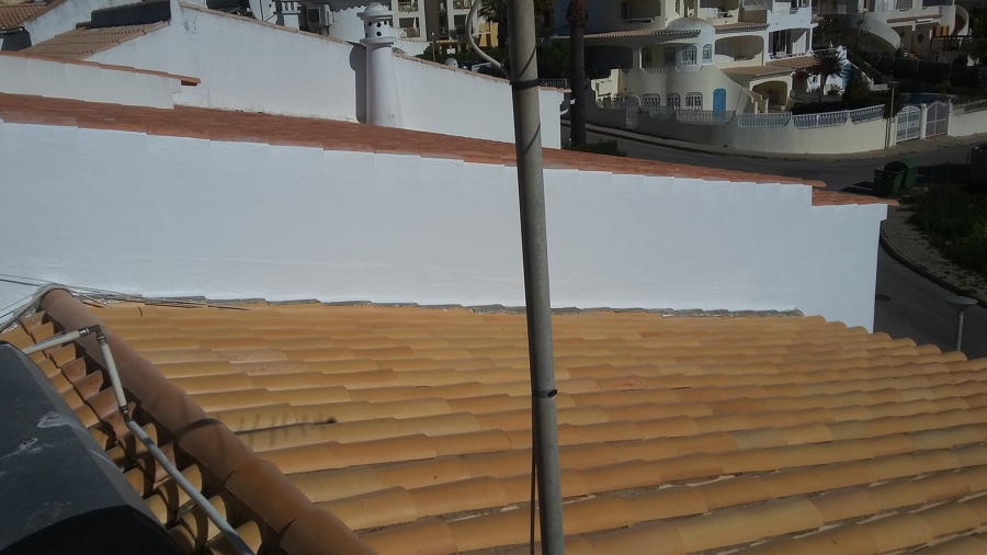 Local a ser instalado o 1º Termossifão