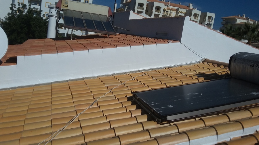 Local a ser instalado o 2º Termossifão