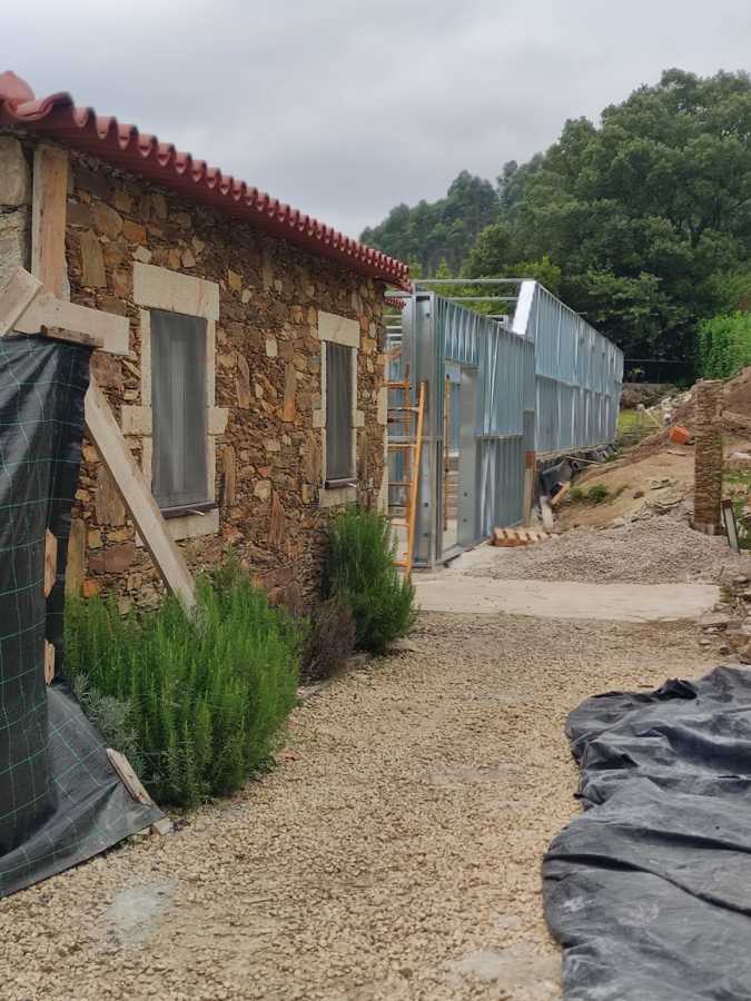 Montagem casa steel frame