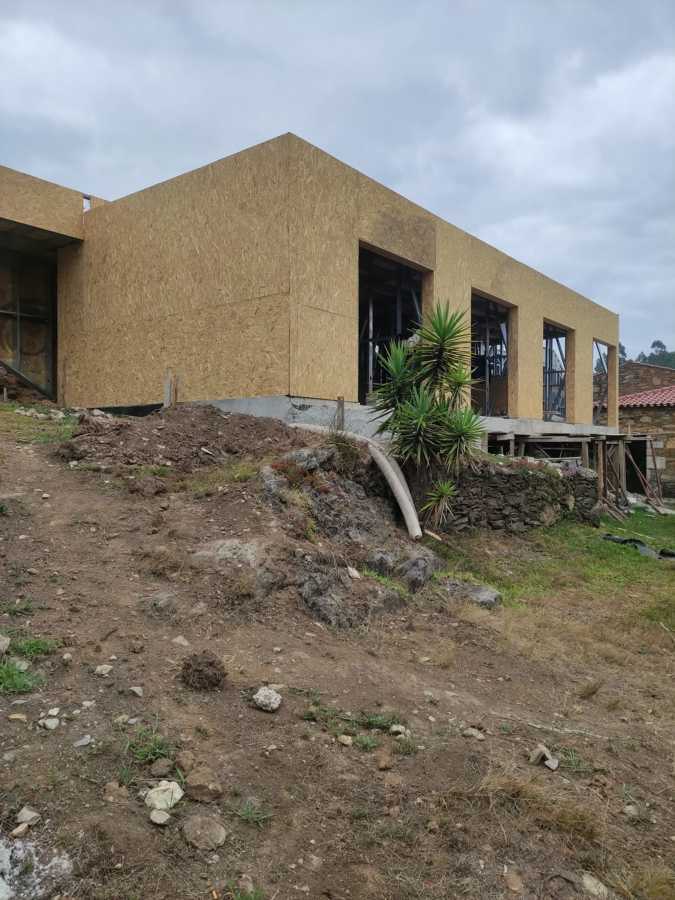 Montagem casa steel frame