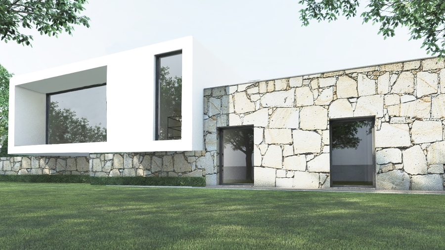 Moradia- Vista exterior