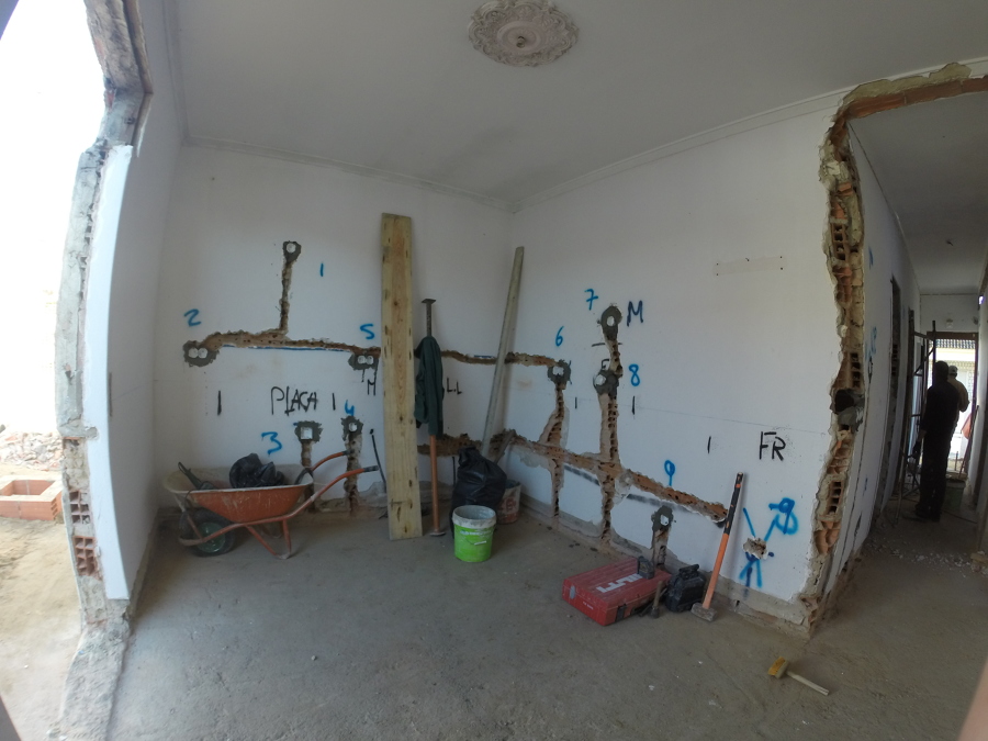 Nova localização da cozinha