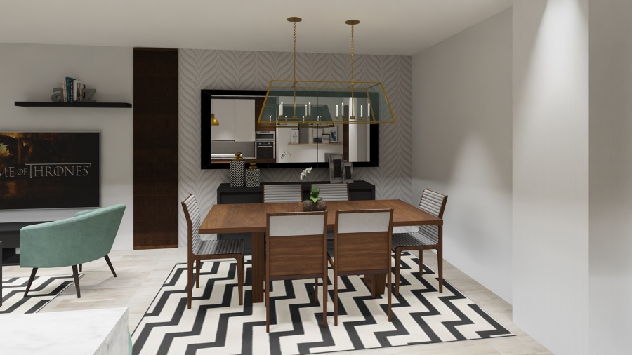 Open Space- cozinha e sala