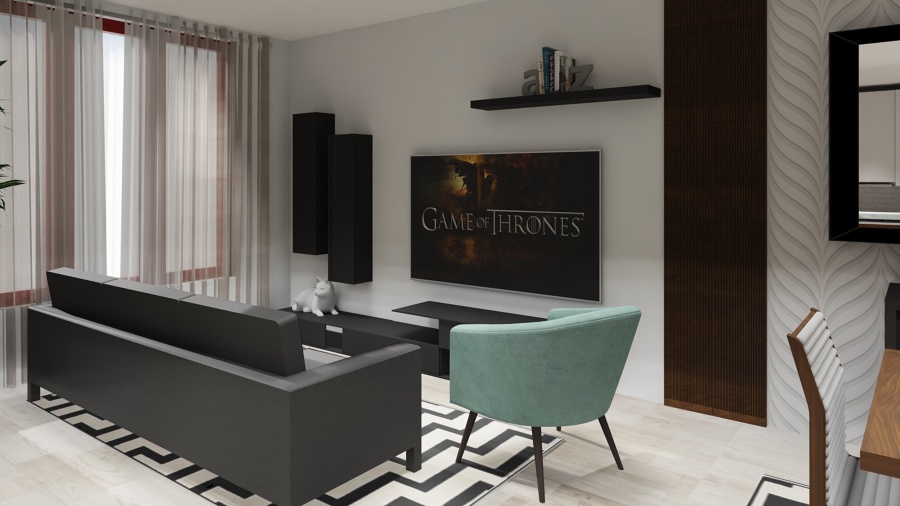 Open Space- cozinha e sala