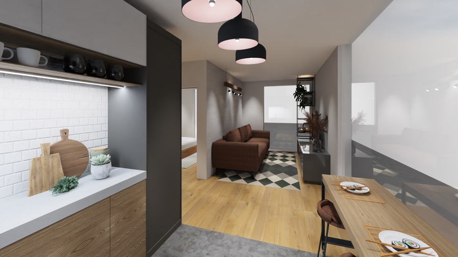 Open space- Sala de Estar/Cozinha