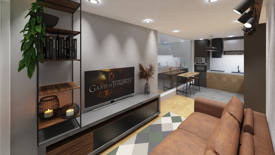 Open space- Sala de Estar/Cozinha