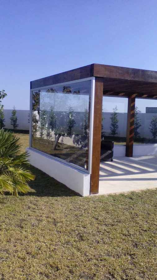 Pérola madeira c/ vidro em aljezur