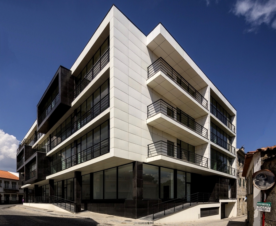 Perspetiva do Edifício Habitacional