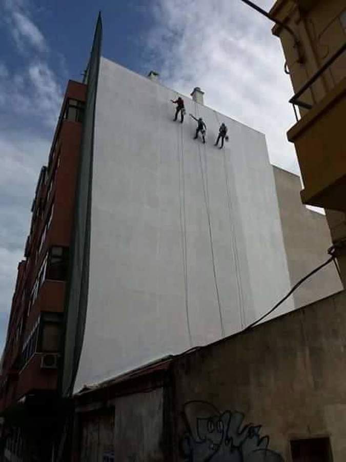 PINTURA ACESSO POR CORDAS