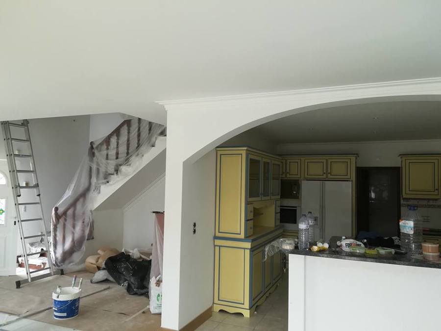 Pintura móveis cozinha