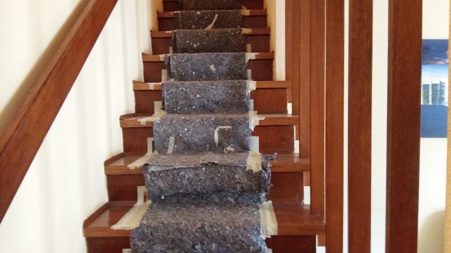 Protecção de escadas