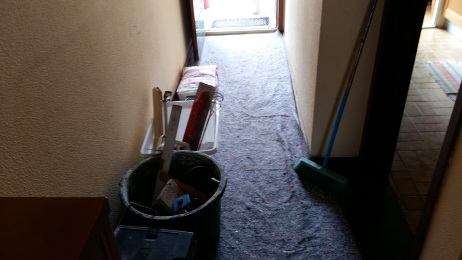 Protecção dos pavimentos