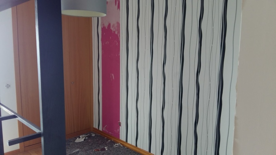 retirar papel de parede