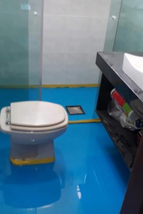 Revestimento em  resina epóxi
