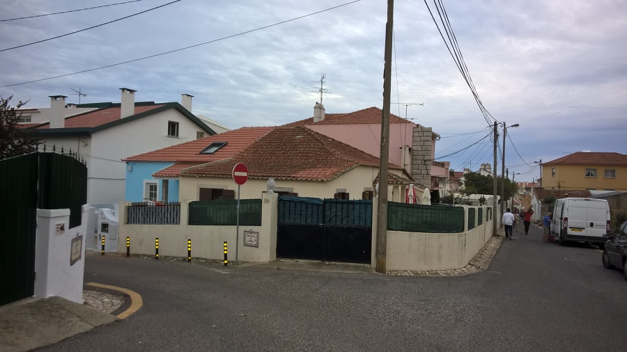 Vista das moradias