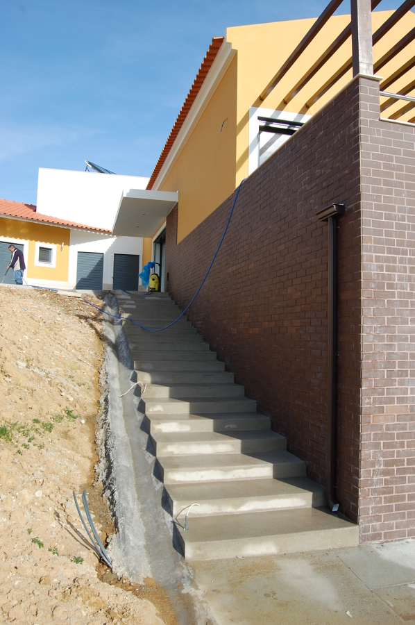 Vista Lateral acesso terraço