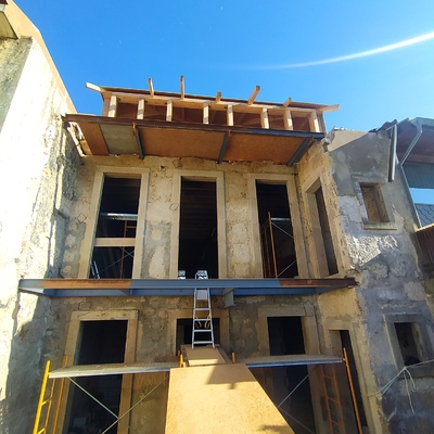 Projeto de renovação de edifício residencial