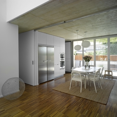 Cozinha e sala de jantar
