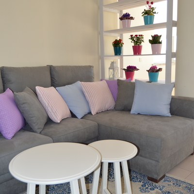 Decoração da sala no Cacém em Sintra