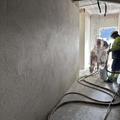 Reboco Projetado.