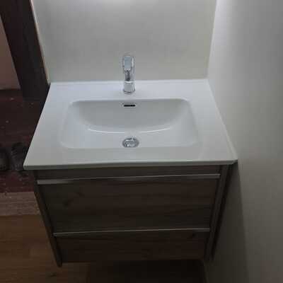Remodelação de casa de banho.