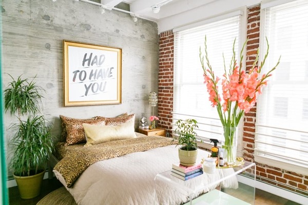 A natureza invade o seu quarto