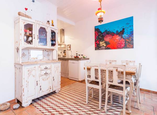 A sala de jantar