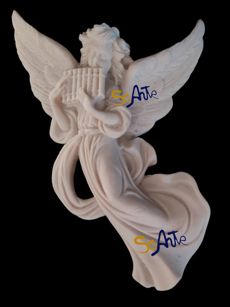 Anjo com gaita de amolador
