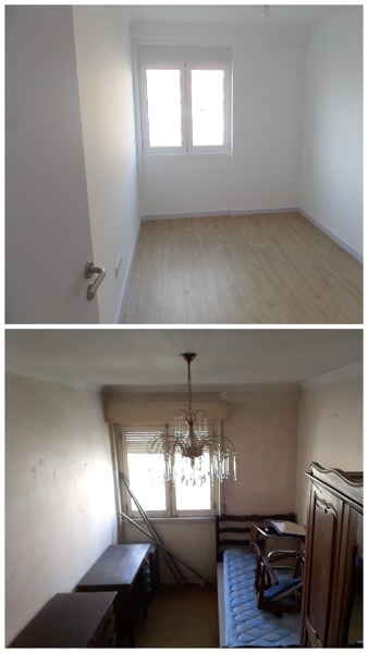 Antes e depois