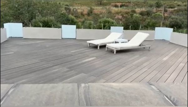 Área de deck acabado