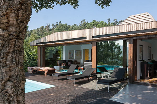 Casa de apoio à piscina