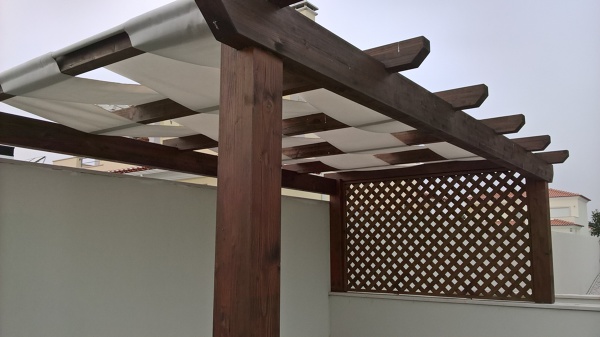 Cobertura de pergolas