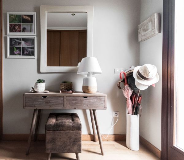 entrada ampla e luminosa