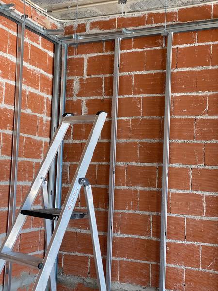 Início da estrutura para forra