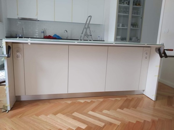 Pavimento tao em "espinha"