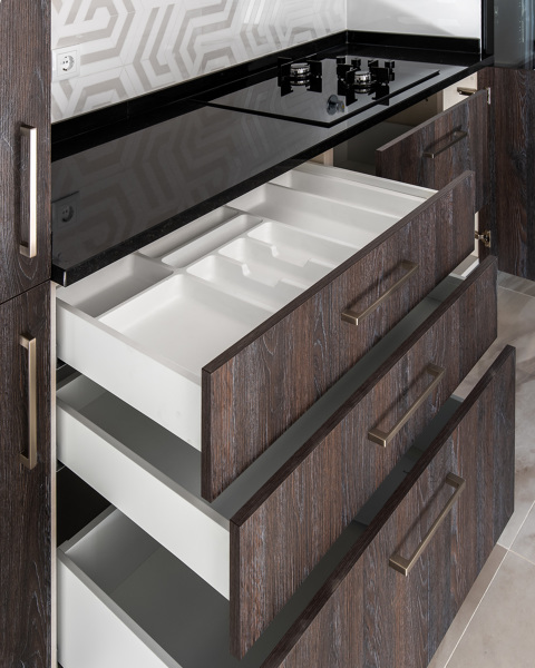 Pormenor das gavetas