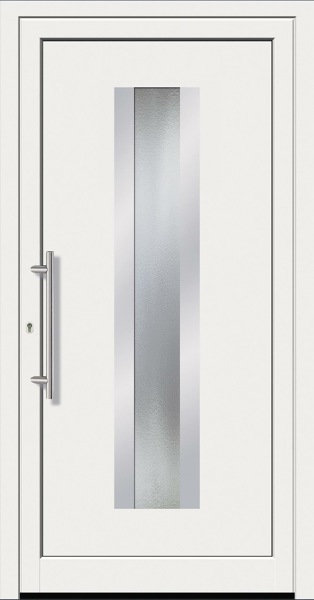 PORTA EM ALUMINIO E INOX