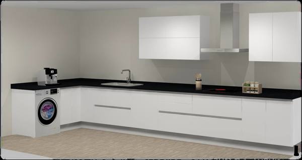 Render da bancada principal apresentado aos clientes