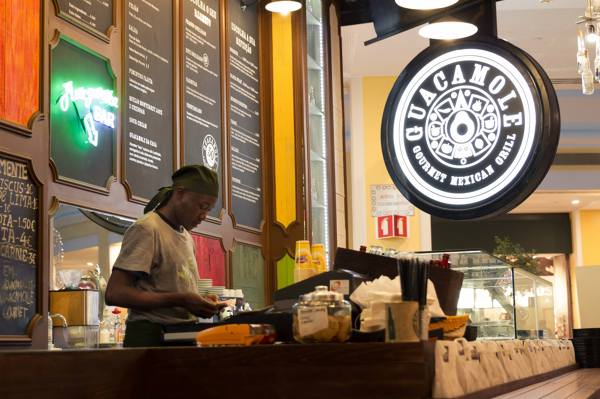 Restaurante "Guacamole", no C.C. do Colombo