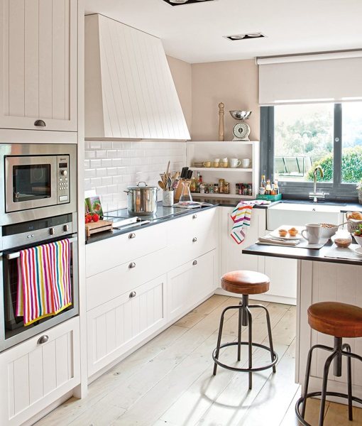 Uma cozinha em que se sente aprisionado